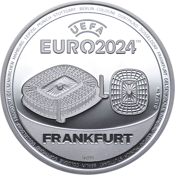 Sonderprägung UEFA EURO 2024™ Frankfurt