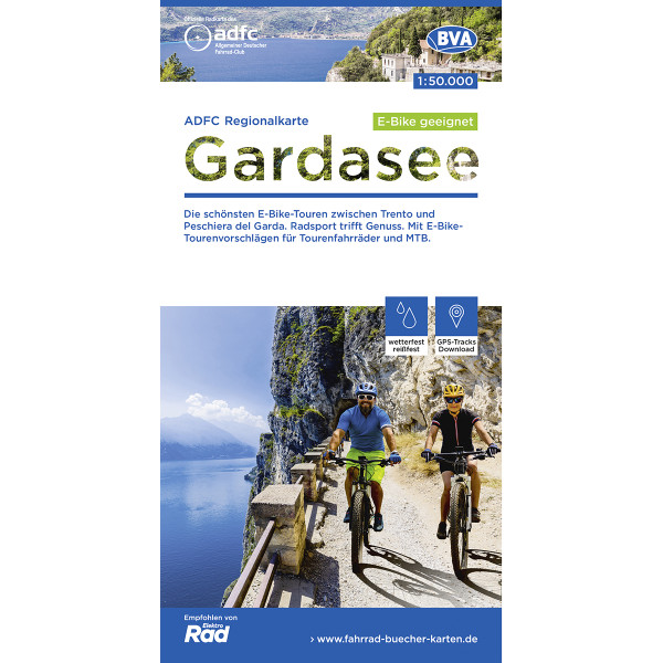 ADFC-Regionalkarte Gardasee