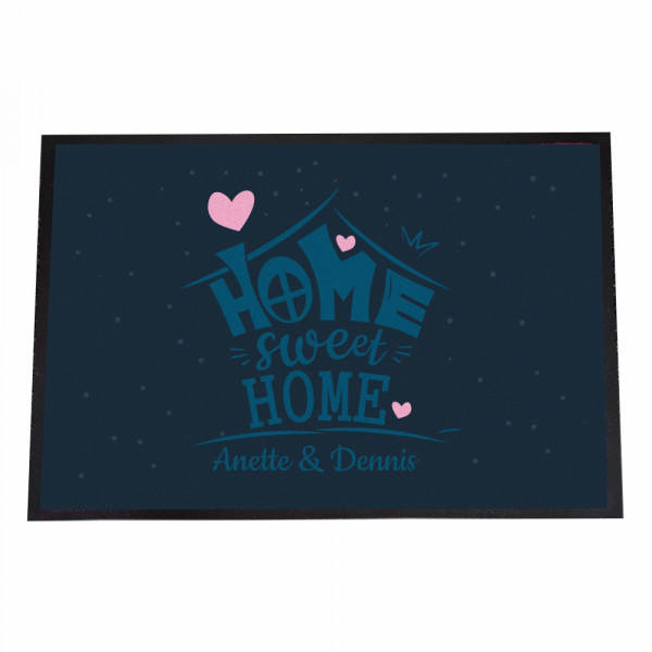 Fußmatte „Home sweet Home“ - personalisiert