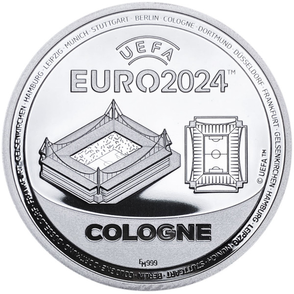 Sonderprägung UEFA EURO 2024™ Köln